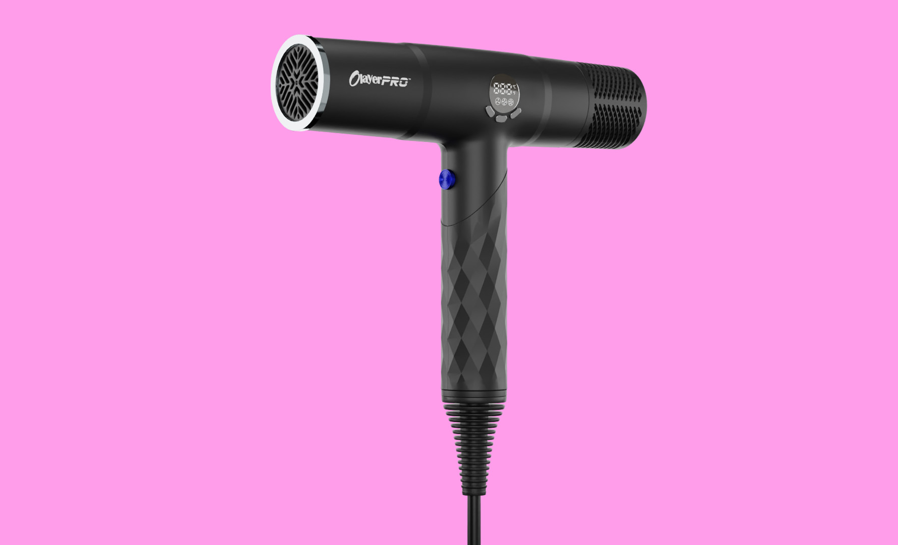 High speed travel hair dryer